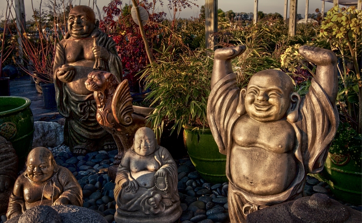 Laughing Buddhas